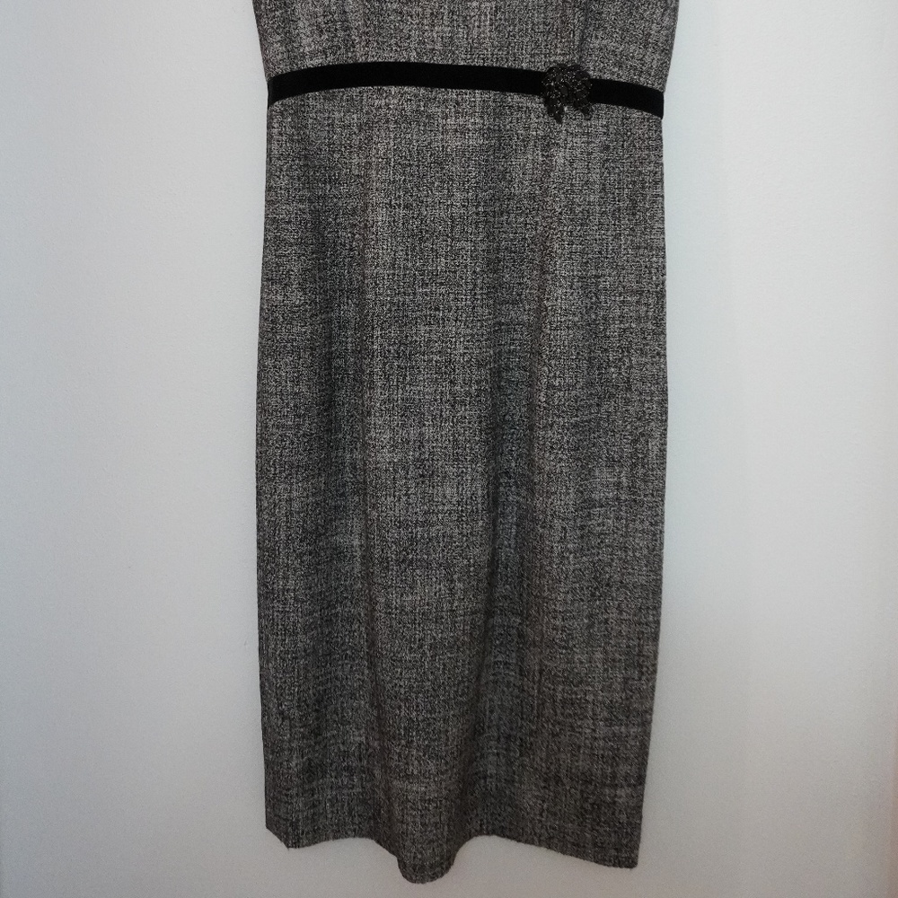 Dana Buchman Wool Sheath Dress w/ Brooch Pin (NWT) - Picture 7 of 7